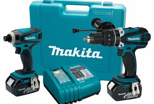Makita  DK18000 18V LXT Lithium-Ion 2 Piece Cordless Kit (2 Battery Version)