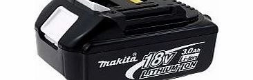 Makita Rechargeable battery for power tools Makita type LXT400 3000mAh Original, 18V, Li-Ion