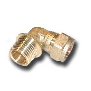 Iron Elbow 54mm x 2`` Compression Fitting