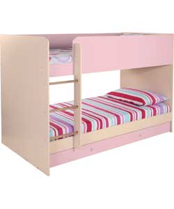 Malibu Rose Bunk Bed with Dilly Mattress