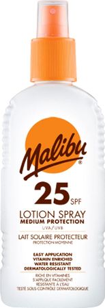 Malibu, 2102[^]0107473 Sun Lotion Spray SPF25