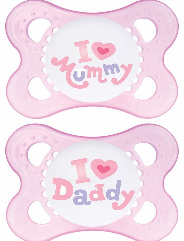 MAM Style Soother Dummy 0  Pink