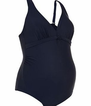 Mamalicious Maternity Mamalicious Navy Padded Swimsuit 3373163