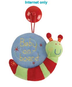 : Baby On Board Sign - Stanley Snail