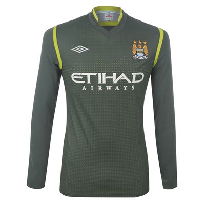 Man City Umbro 2011-12 Manchester City Home Goalkeeper Shirt