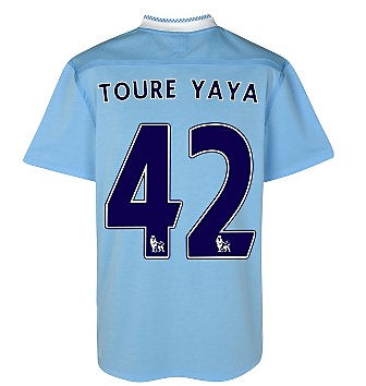 Man City Umbro 2011-12 Manchester City Umbro Home Shirt (Toure