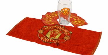 Man Utd Accessories  Manchester United FC Mini Bar Set