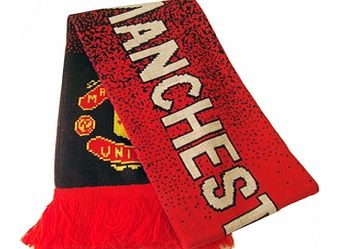 Man Utd Accessories  Manchester United FC Speckled Scarf