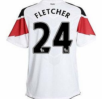 Nike 2010-11 Man Utd Nike Away Shirt (Fletcher 24) -