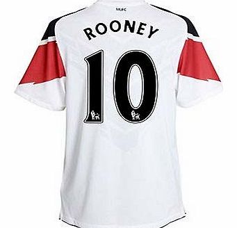 Man Utd Away Shirt Nike 2010-11 Man Utd Nike Away Shirt (Rooney 10) - Kids