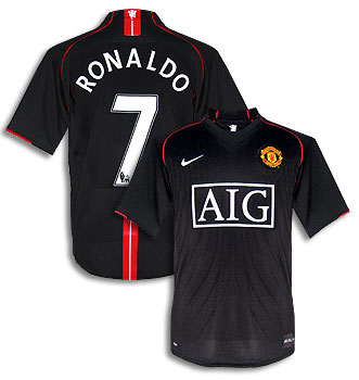 Nike 07-08 Man Utd away (Ronaldo 7)