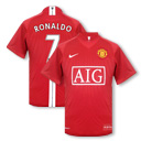 Man Utd Nike 07-08 Man Utd home (Ronaldo 7)