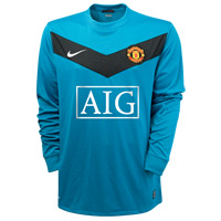 Man Utd Nike 09-10 Man Utd GK away shirt