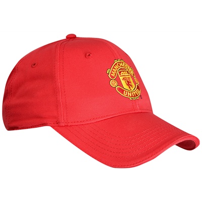 Man Utd Nike 2010-11 Man Utd Nike Crest Baseball Cap (Red)