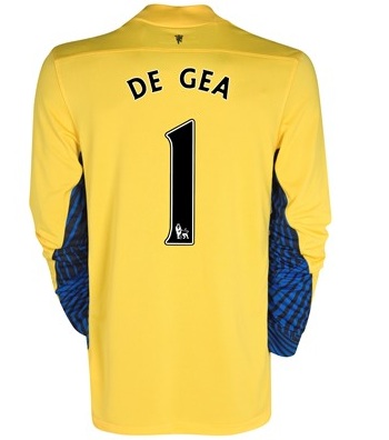 Man Utd Nike 2011-12 Man Utd Home Nike Goalkeeper Shirt (De