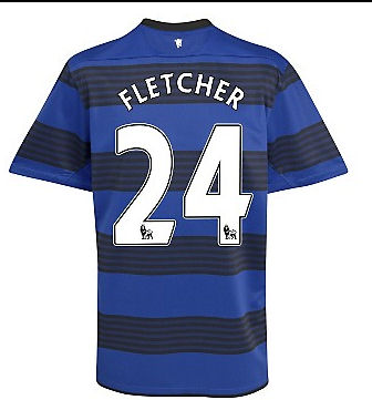 Nike 2011-12 Man Utd Nike Away Shirt (Fletcher 24)