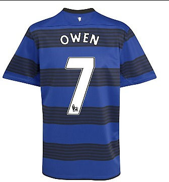 Nike 2011-12 Man Utd Nike Away Shirt (Owen 7)