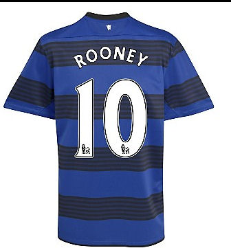 Man Utd Nike 2011-12 Man Utd Nike Away Shirt (Rooney 10)