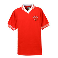 United 1978 Centenary Home Shirt.