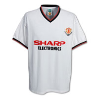 Manchester United 1983 FA Cup Winners Away Shirt.