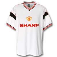 manchester United 1985 Retro Away Shirt.