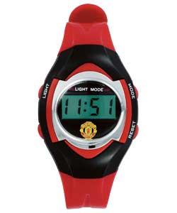 Manchester United Boys LCD Watch