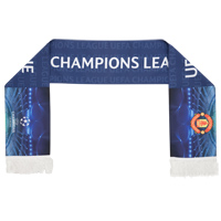 manchester United Champions League Scarf - Blue.