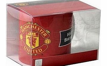 Manchester United F.C. Man Utd Birthday Mug