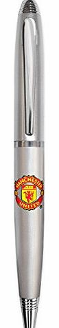 Manchester United F.C. Manchester United FC Official Gift Boxed Satin Chrome Ballpoint Pen Silver