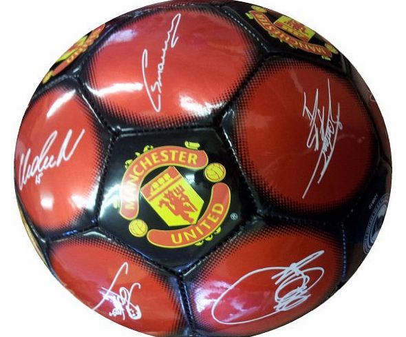 Manchester United F.C. MANCHESTER UNITED FC SIGNATURE FOOTBALL SIZE 5