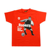 Player T-Shirt Rooney - Red - Kids.