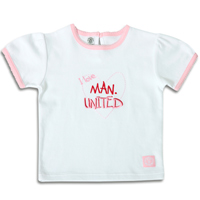 United T-Shirt - White/Pink - Baby.