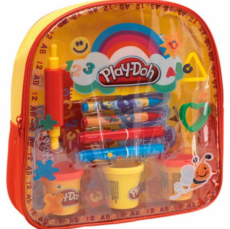 Play-Doh Activity Backpack Yellow