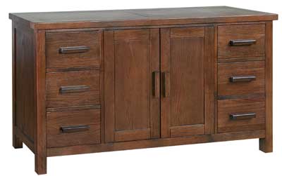 manhattan Dark Oak Wide Sideboard