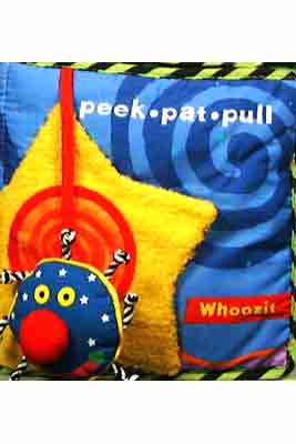 Baby Whoozit Peek Pat Pull Book