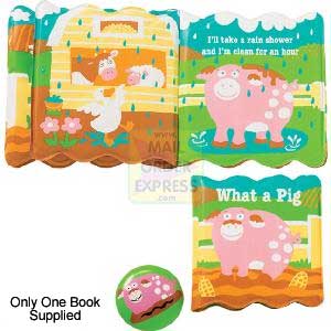 Manhattan Toy Manhattan Bath Play Book Pig