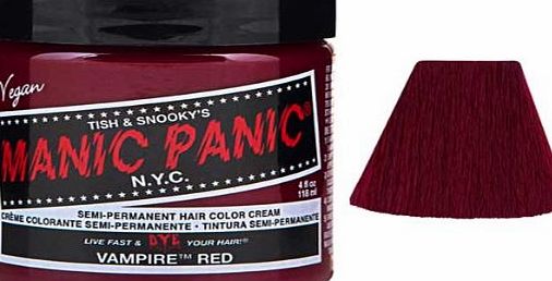 Manic Panic Vampire Red Semi Permanent Vegan Hair Dye.