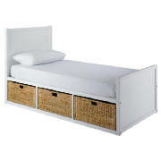 single storage bed & mattress