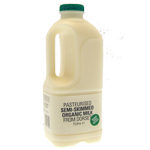 Manor Farm Organic Semi-Skimmed Milk