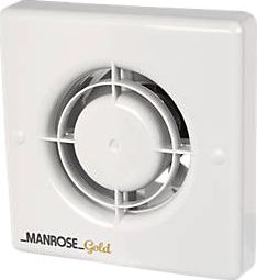Manrose, 1228[^]62530 MG100T 20W Gold Standard Axial Bathroom
