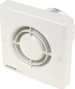 Manrose, 1228[^]73081 QF100S 5W Quiet Axial Bathroom Extractor