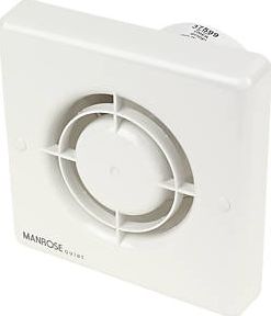 Manrose, 1228[^]37599 QF100T 5W Quiet Bathroom Axial Extractor