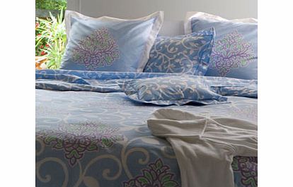 Manuel Canovas Taj Mahal Blue Bedding Pillowcase Square (65x65cm)