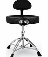 Drum Stool Saddle Top with Backrest Four