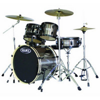 Horizon HX 22` Rock Drum Kit Grey Steel