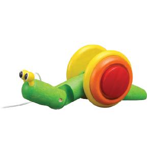 Marbel Plan Toys Pull Along Snail