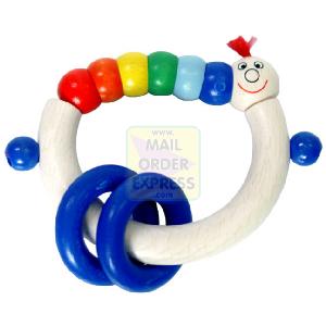 marbel Worm Theo Rattle