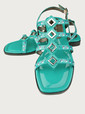 shoes turquoise