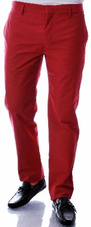 MARC Jacobs Cotton Twill Chinos Red