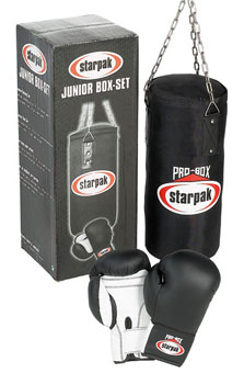 Marcy Pro Box Kidz Punch Bag and Glove Set